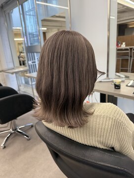 エイト プラット 渋谷2号店(EIGHT plat) ダブルカラー　ミルクティーベージュ　4.29