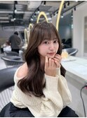 ウェーブミディアムメルティカラー×ブリーチなし韓国【熊本】