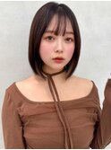 レイヤー/ネビージュ/韓国ヘア/イメチェン/縮毛矯正/中野/