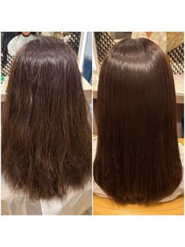 アロン(Allons Ginza) 【髪質改善】酸性ストレート/銀座