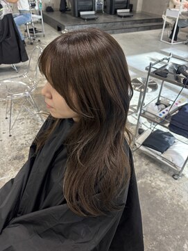 ネアー 新潟(NEER) アプリコットオレンジ/くびれヘア/ウェーブショート［新潟］