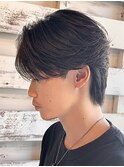 ニュアンスフェザーセンターパート/静岡フェザーパーマ