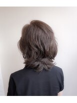 ハル ヘアラボ(HARU hair labo)&nbsp;くせ毛活かし　大人のウルフミディアム