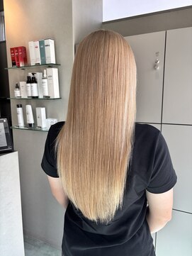 エイト 沖縄豊崎店(EIGHT toyosaki) 【EIGHT 豊崎】お客様スタイル_［ブロンドヘアー］