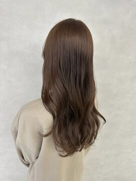 アース 新越谷店(HAIR&MAKE EARTH) ブリーチなしダブルカラーでクリアなブラウン