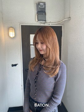 バトン(BATON) ハイトーン×レイヤーカット