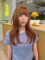 ラヴィズム(LUVISM)&nbsp;顔周りレイヤー/ダブルカラー/髪質改善/ケアブリーチ万代新潟駅