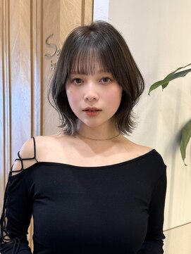 シー バイ ロンド 新宿(Sea by Lond) 【大重】韓国風くびれボブ/レイヤー新宿/髪質改善/前髪/縮毛矯正