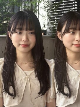 チャンネル(channel) 顎下からレイヤーカット