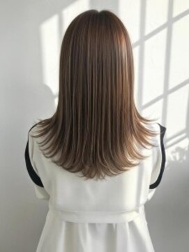 ザボヘアーデザイン(ZABO hair design) 透明感シアーストレート/太宰府市通古賀