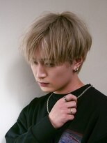 エルマーク 梅田(L-MARK)&nbsp;ダブルカラー/ブリーチ/ミルクティー/ヘアカラー/men's