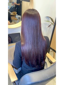 ハイク(HYKE) ブリーチなし/wine red