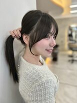 ロンドガーネット 池袋(Lond garnet) 暗めカラー/韓国風巻き/レイヤーカット/髪質改善/縮毛矯正/池袋