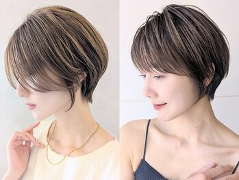 エンクス 天王町店(enx)の写真/大人女性に大人気!乾かすだけで整う上品ショート[横浜/天王町/ショート/ボブ/髪質改善/オージュア/学割U24]