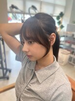 ヘアー アンド ビューティー リル(rille) 【工藤雄大】小顔見え顔周り&レイヤーカット