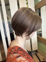 フランジェッタヘアー(Frangetta hair)&nbsp;愛されショートボブ♪担当野坂