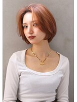 ロゼ 天理(ROSE) 【ROSE】大人ボブ_ハイトーンカラー_レイヤーボブ