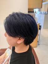 ファスナーグランデ(fustener grande)&nbsp;メンズカット×ブルーブラック