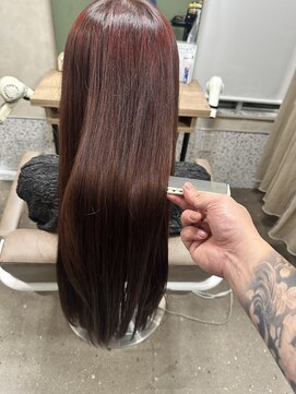 テーラヘアー 土浦店(TELA HAIR) ワインレッド　【TERA HAIR 土浦】