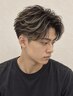 【ハイトーンメッシュ】メンズカット+ブリーチ #ハイライト #メッシュ