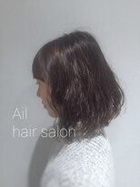 エイル(Ail) Ail style＊ルーズウェーブワイドバングボブ＊