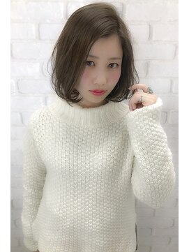 ルノン フィージュ(LUNON fieju) 【LUNON fieju】切りっぱなしボブ×マーメイドアッシュ