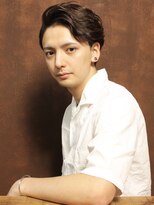 大人ツーブロックパーマ