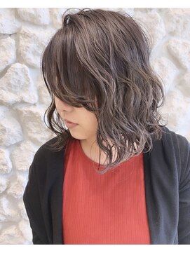 モアナ バイ ヘッドライト 沖縄東崎店(Moana by HEADLIGHT) グレージュ#デジタルパーマ#イメチェン#大人かわいい