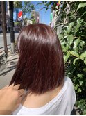 切りっぱなしボブ