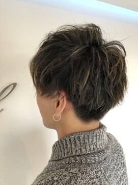 ゼ シール(Ze seal) men's☆刈り上げハイライトメッシュ