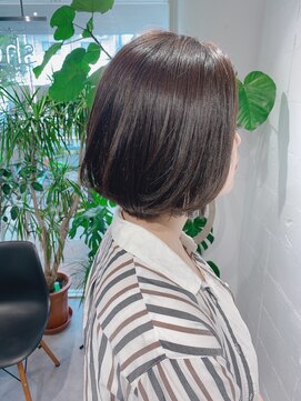 シェル 吉祥寺(shell) うるつやストレートワンレンボブ