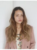 90’sグラデーションロング