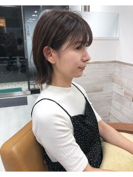 グレープ バイン(GRAPE VINE) 小顔前髪の切りっぱなしボブ♪20代30代【Grape vine 新小岩】