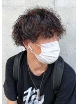 サップ 茨木店(Sup)&nbsp;【Sup】ミディアムマッシュ×無造作パーマ