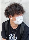 【Sup】ミディアムマッシュ×無造作パーマ