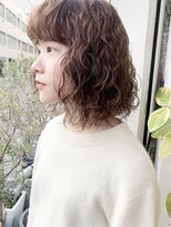 コキュウ(co-kyu) 顔まわり可愛くエアーウエーブ肩ギリギリボブ