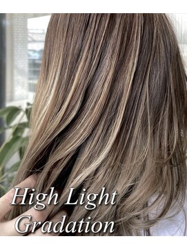 アイリス(IRIS) ハイライト　グラデーション