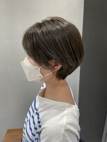 フェリア 松山(Feria)&nbsp;【Feria松山】ひし形ショート×オリーブグレージュ-相原愛梨-