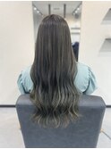 派手すぎない大人ハイライト×マットグレージュ