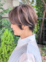 カミエ(kamie) 【kamie北浜】グロスシールカラー/明るい白髪染め/しっかり染め