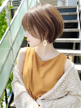 ロンド ラマ 岐阜(Lond bla-ma) 【Lond bla-ma】浅井　束感ショート丸み小顔_10