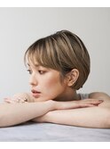 グレージュハイライト