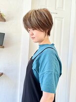 アデプト 綾瀬店(adept)&nbsp;カーキベージュ☆ハイライト【綾瀬/北千住/亀有】