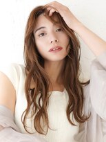 ラフィスヘアーゴート 大和八木店(La fith hair goat)&nbsp;【La fith】ウェーブヘア×ヌーディーカラー