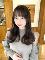 ガーランド (Garland)&nbsp;大人ロング/レイヤーカット/水素カラー/ピンクベージュ/卵型