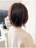 福山キャアリー20代30代40代50代ぱつんと切りっぱなし外ハネボブ