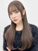 アイトーキョーエス 渋谷(AI TOKYO S)&nbsp;斜めバング/シルキーベージュ/ブラントカット[渋谷駅]