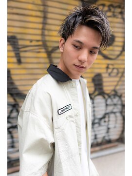 ハバナ 渋谷(HAVANA) メンズ束感ベリーショートアッシュブラックスパイキーショート