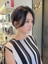 ケリーアン 太田(kelly.un)&nbsp;大人かわいいショートヘア / アンブレラカラー/シアーグレージュ