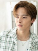 20代30代ハイトーンカラー決まる王道メンズカットF北浦和